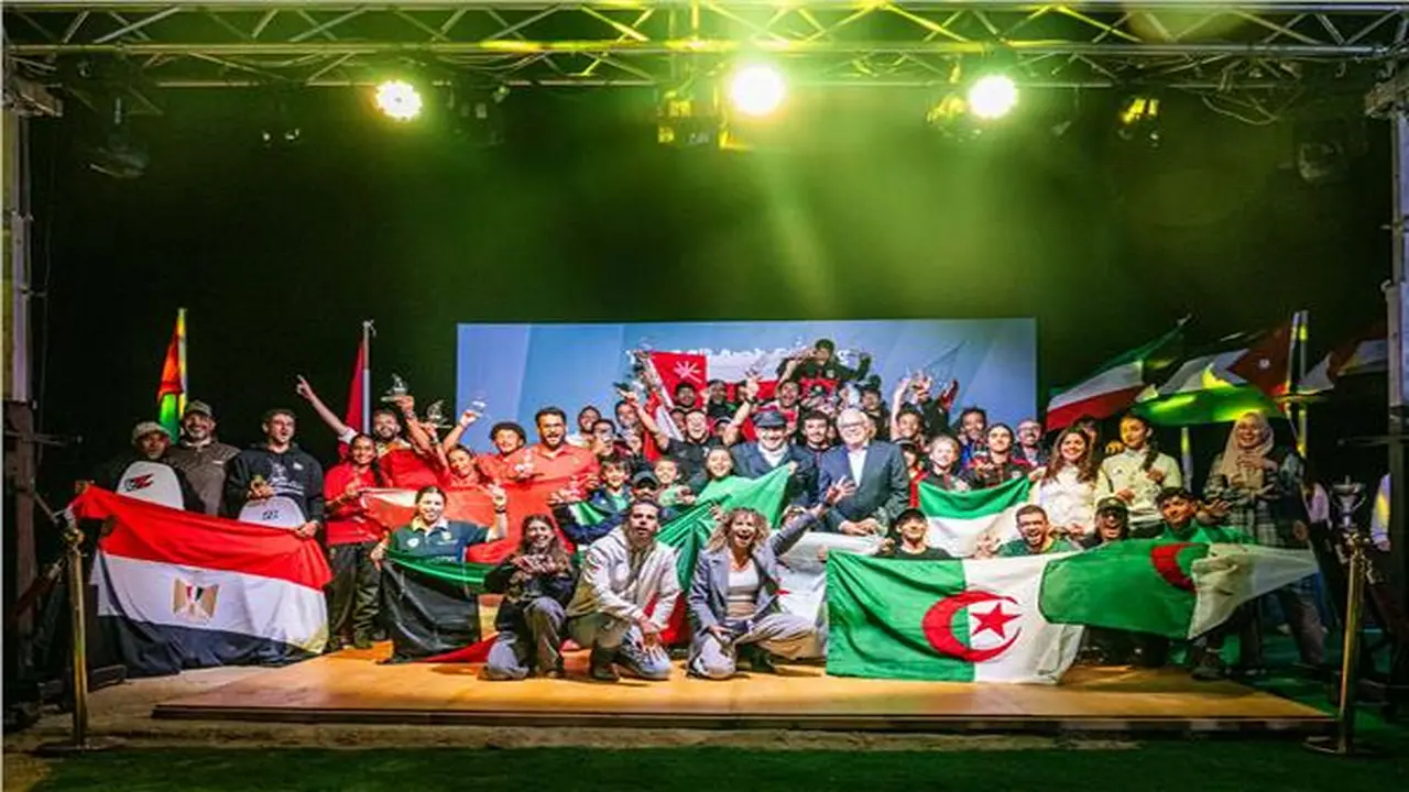 تتويج الأبطال.. مصر تختتم منافسات البطولة العربية للشراع 2026 بمراسم استثنائية
